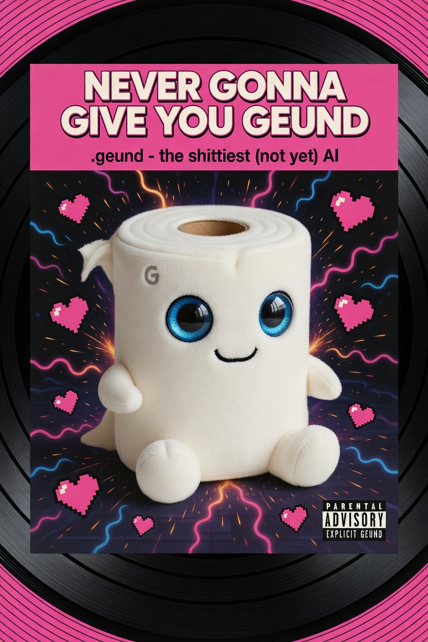 Never gonna give you geund